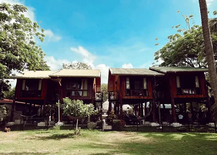 Tree House Ocean Front Unit #2 Сasa de vacaciones *